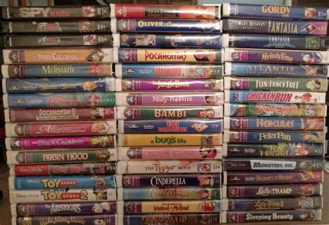 Old Disney Vhs