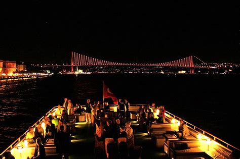 A Cruise on Bosphorus in the Night with Traditional Show Alcohol Included (Mar 2024)