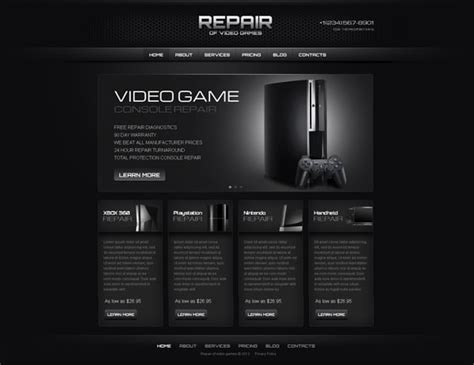 Black and White Website Templates: Why Are They So Cool?