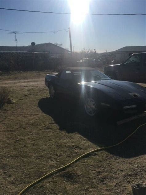 1989 black convertible corvette for sale - Chevrolet Corvette 1989 for ...