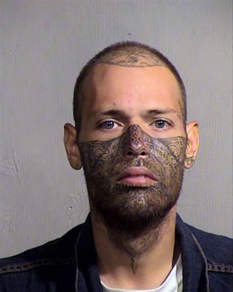 10 Nightmarish Face Tattoo Mugshots