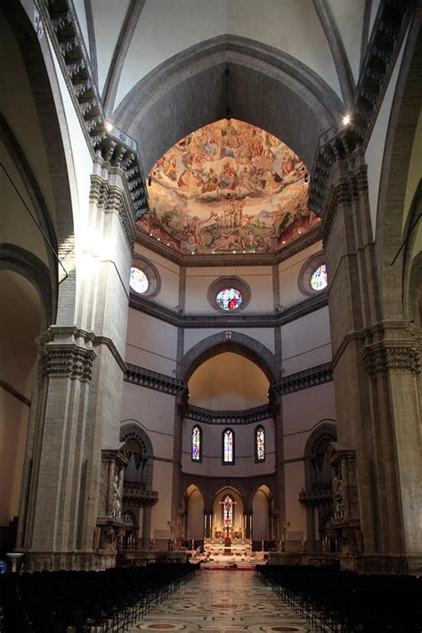 Interior View Of Florence Cathedral by Bruce Yuanyue Bi