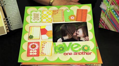 Beginner Scrapbook Tutorials - Part 4 - Finding Inspiration - YouTube