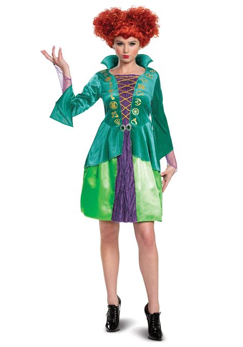 Adult Disney Hocus Pocus Classic Wini Costume Dress | Disney Costumes