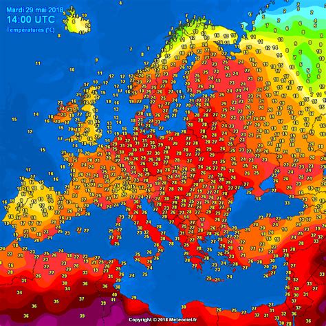 Weather Map Of Europe | Draw A Topographic Map