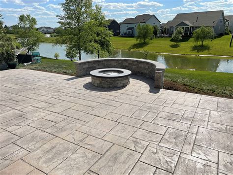 Custom Stamped Concrete Patios | Indy Decorative Concrete