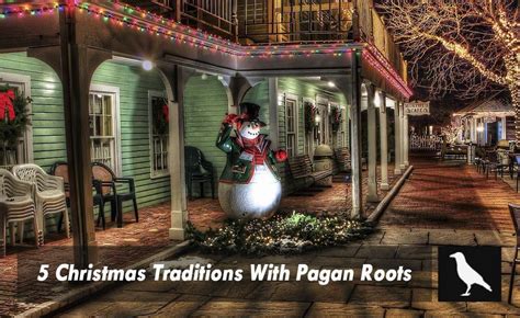 5 Christmas Traditions With Pagan Roots - The Moonlight Shop