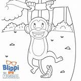 Blippi Coloring Pages  Coloring Cool sketch template
