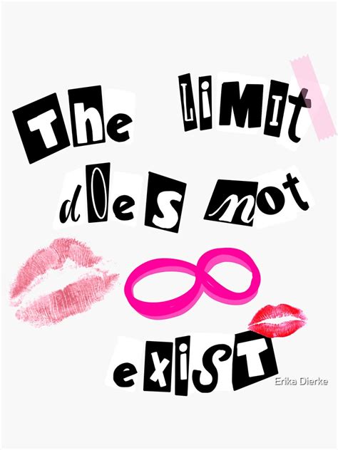 "The limit does not exist mean girls musical" Sticker by itstheatre | Redbubble