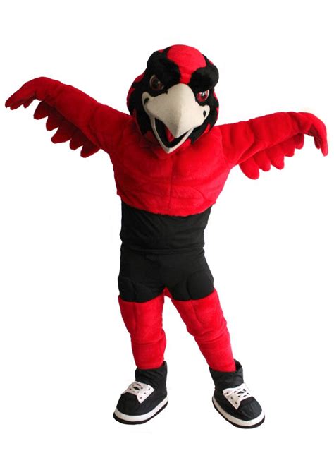 February 2019: Southeast Missouri State University - Rowdy the Redhawk - Mascots