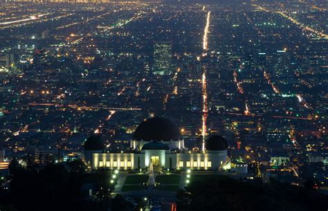 Griffith Observatory at Night | [embiggen] Taken from Dante'… | Flickr