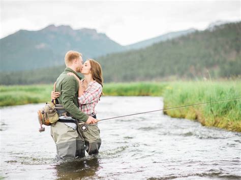 Fly fishing engagement in Rocky Mountain National Park | Colorado ...