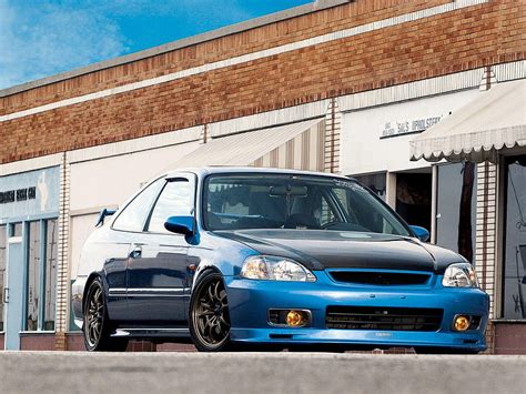 1999 Honda Civic Si Coupe, honda civic 99 HD wallpaper | Pxfuel