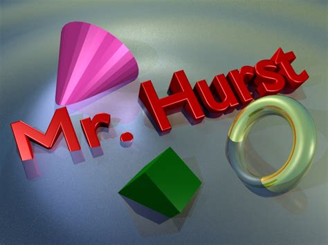 Mr. Hurst Technology: 3D wallpaper background