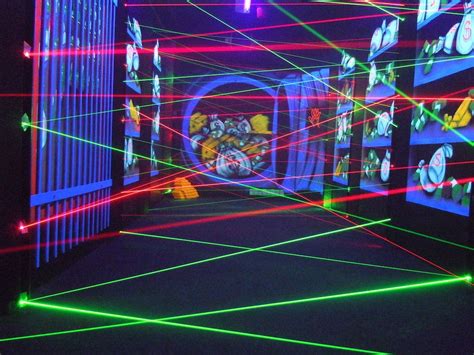 Laser Maze - Laser Beams - Oasis Fun Center