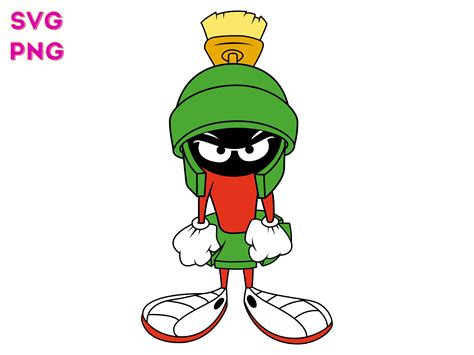 Marvin the Martian Looney Tunes SVG Digital Download SVG PNG | Etsy