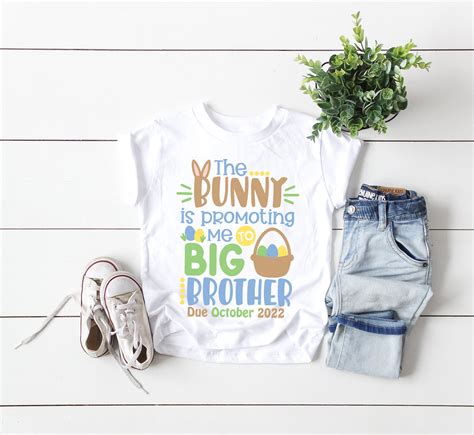 Big Brother Shirt Personalized Big Brother Shirt Easter - Etsy