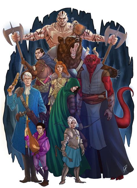 Bring Your Pens to Battle: Critical Role Fan Art Gallery | Geek and Sundry | Critical role fan ...