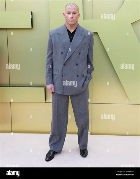 Los Angeles, USA. 09th Mar, 2023. Channing Tatum arrives at the Versace ...