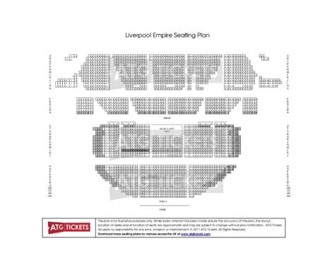 Liverpool Empire Theatre Seating Plan - Book Tickets