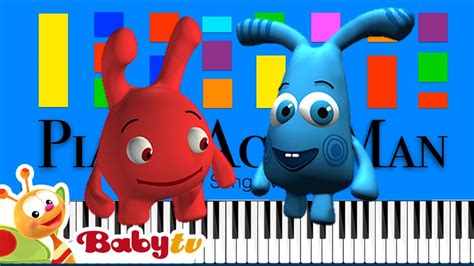 BabyTV Popiz Theme Song EASY Piano Tutorial - YouTube