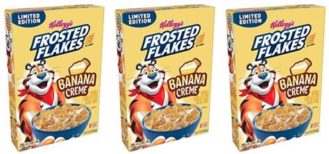 Kellogg's Rolls Out New Banana Creme Frosted Flakes Cereal