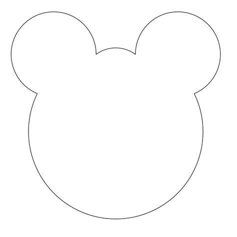 early play templates: Teddy Bear Mask templates to print out