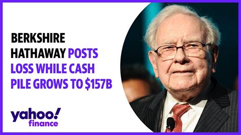 Berkshire Hathaway posts loss while cash pile grows to $157B - YouTube