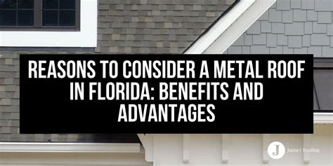 Reasons To Consider a Metal Roof in Florida