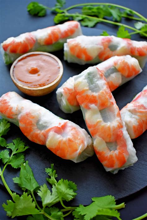 Vietnamese Rice Paper Rolls - Goi Cuon - Scruff & Steph