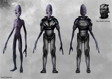 ArtStation - Alien Character warrior concept art design