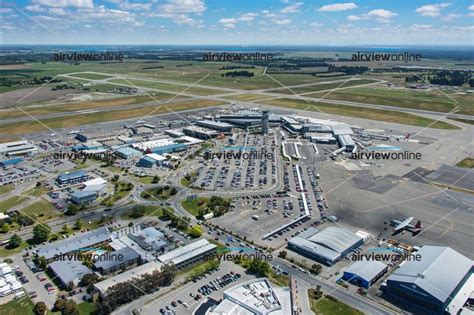 Aerial Photography Christchurch Airport Looking East - Airview Online