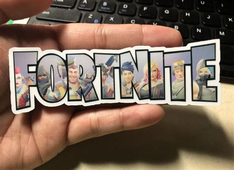 Fortnite Characters Laptop Sticker Laptop Decal, Laptop Stickers ...