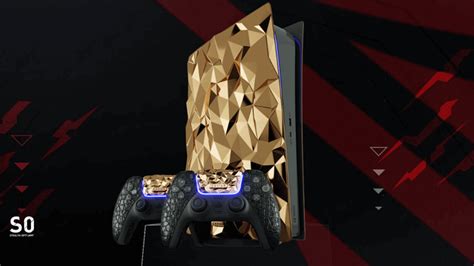 Golden PS5: Another Gold PS5 is being released, made from 20kg of gold!