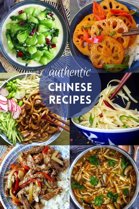 Authentic Chinese Recipes | Authentic chinese recipes, Chinese cooking recipes, Authentic asian ...