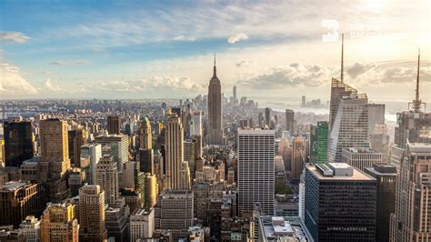 New York City Cityscape On A Sunny Day Zoom Backgrounds ...