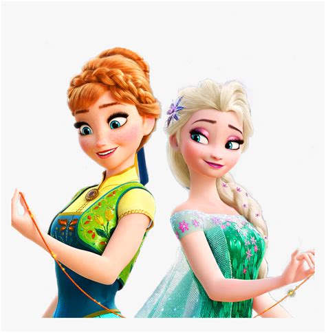 Frozen Fever Transparent - Elsa Y Anna Frozen 2, HD Png Download , Transparent Png Image - PNGitem