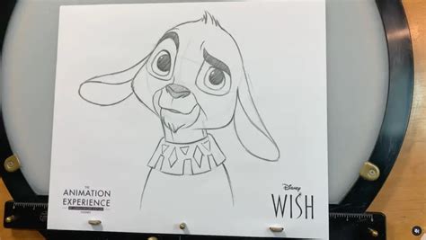 Learn to draw characters from Disney's “Wish” at The Animation Experience at the Animal Kingdom ...