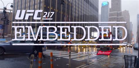 Video: UFC 217 ‘Embedded’ Episode 3