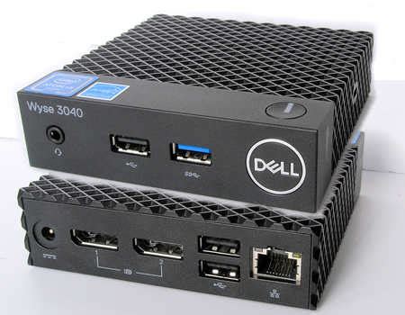 Specification and hardware description of the Wyse 3040 (N10D) Thin Client