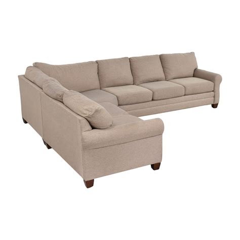 Bassett Furniture Modern Three Piece Sectional Sofa | 57% Off | Kaiyo