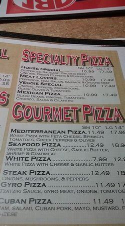 ABC Pizza House, Tampa - 1242 W Hillsborough Ave - Menu, Prices & Restaurant Reviews - TripAdvisor