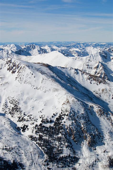 Summit of Mount Elbert Colorado in Winter Photograph by Steven Krull | Fine Art America