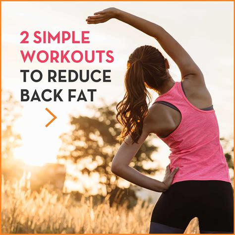 2 Simple Workouts To Reduce Back Fat