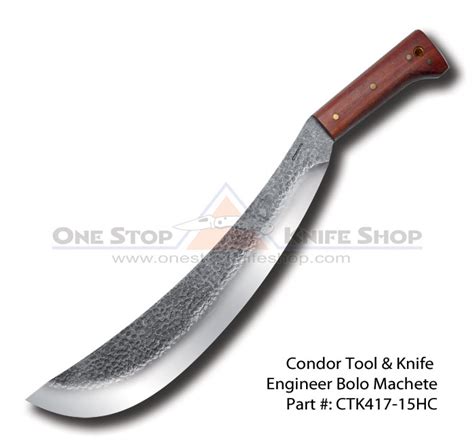 2013 Condor Tool & Knife Engineer Bolo Machete - 15in