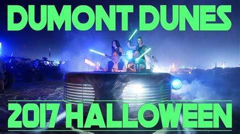 Dumont Dunes Halloween 2017 [4k] - YouTube