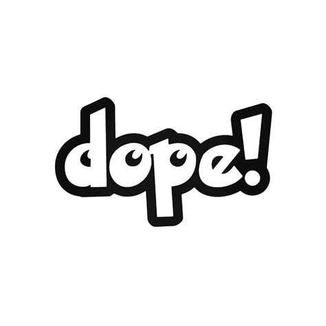 Buy Dope Decal Sticker Online