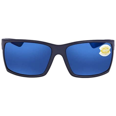 Costa Del Mar REEFTON Blue Mirror Polarized Polycarbonate Men's ...