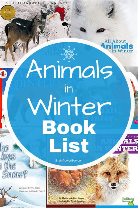 Animals in Winter Books and Play Ideas for Kids