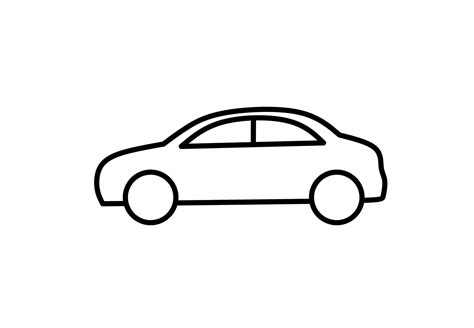 Car Outline Vector Art, Icons, and Graphics for Free Download